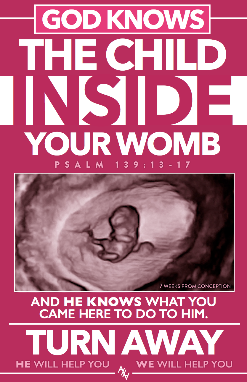 God Knows The Child Inside Your Womb Sign